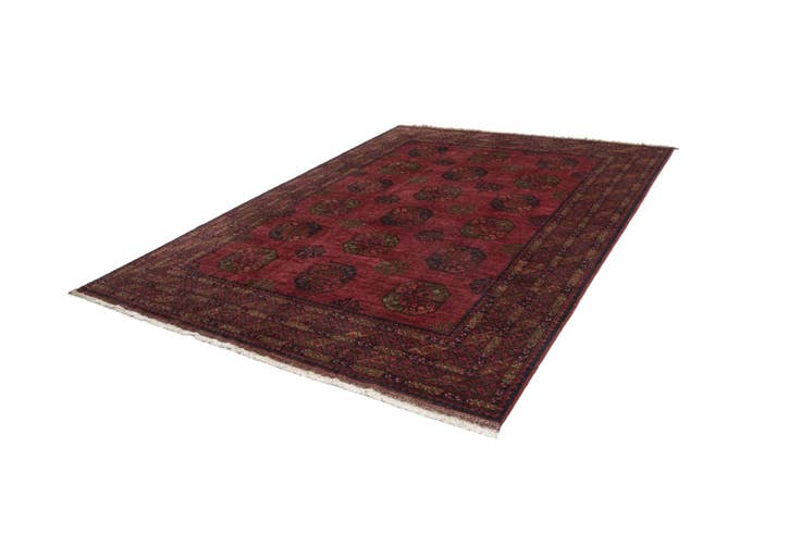 Detail image of 8' 11 x 12' 1 Ersari Afghan Wool Rug