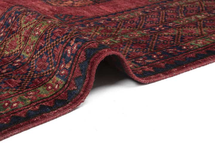 8' 11 x 12' 1 Ersari Afghan Wool Rug