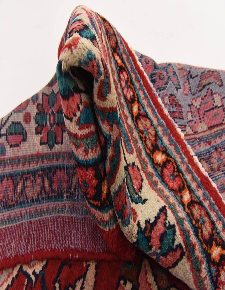 Detail image of 10' x 13' 4 Hand Knotted Farahan Persian Wool Rug