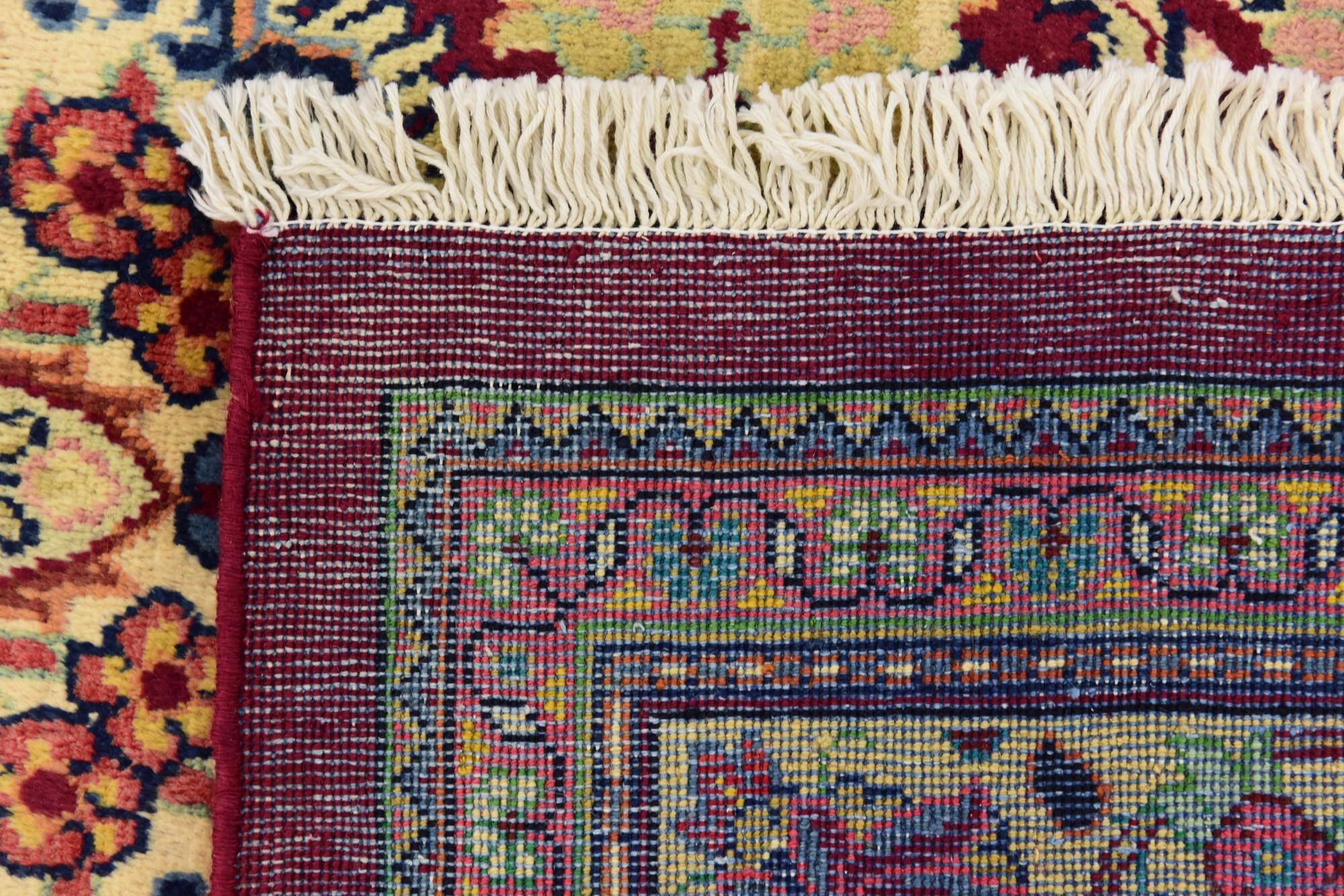 9' 10 x 13' Hand Knotted Farahan Persian Wool Rug