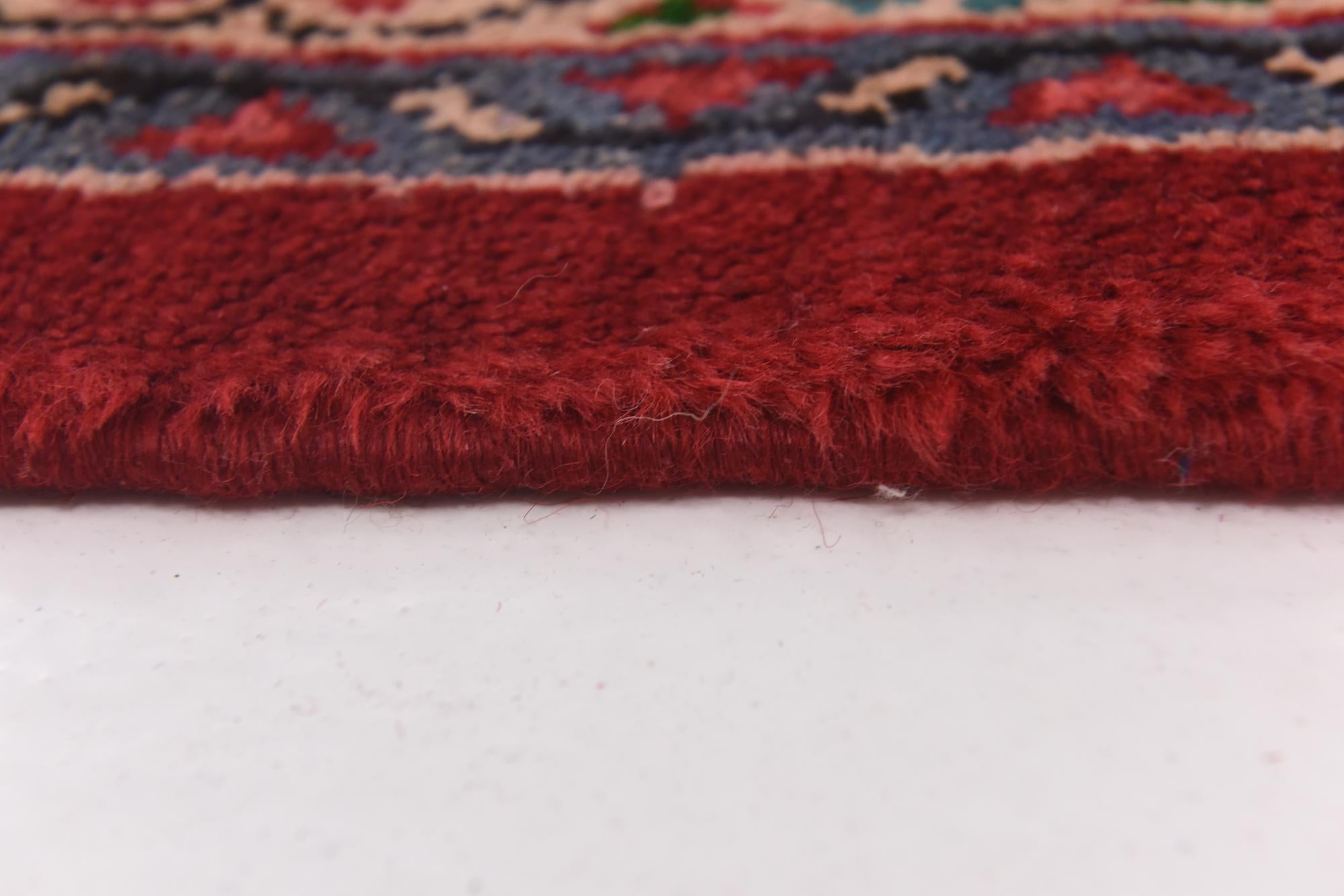 9' 8 x 13' Hand Knotted Farahan Persian Wool Rug