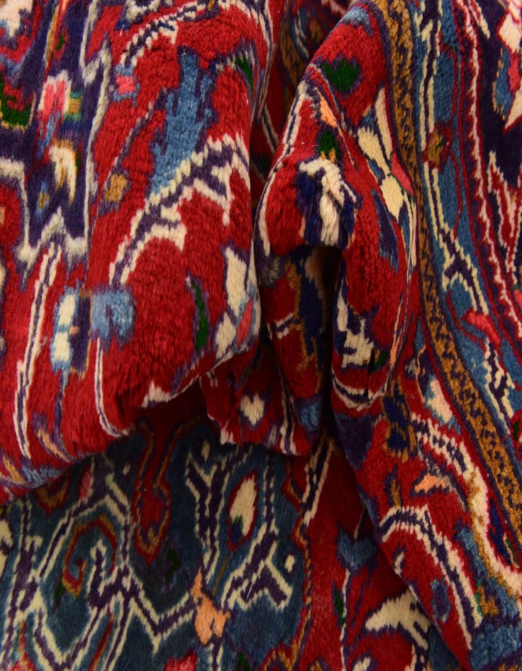 Detail image of 7' 3 x 10' 10 Hand Knotted Farahan Persian Wool Rug