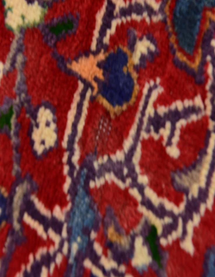 Detail image of 7' 3 x 10' 10 Hand Knotted Farahan Persian Wool Rug