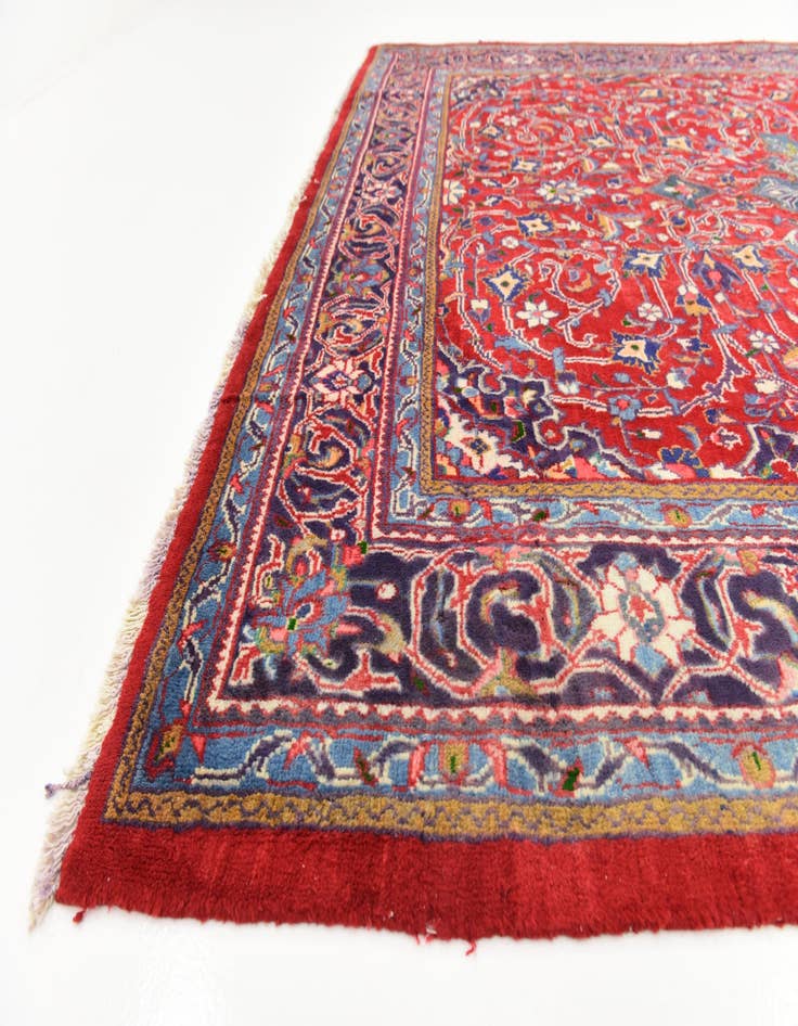 Detail image of 7' 3 x 10' 10 Hand Knotted Farahan Persian Wool Rug