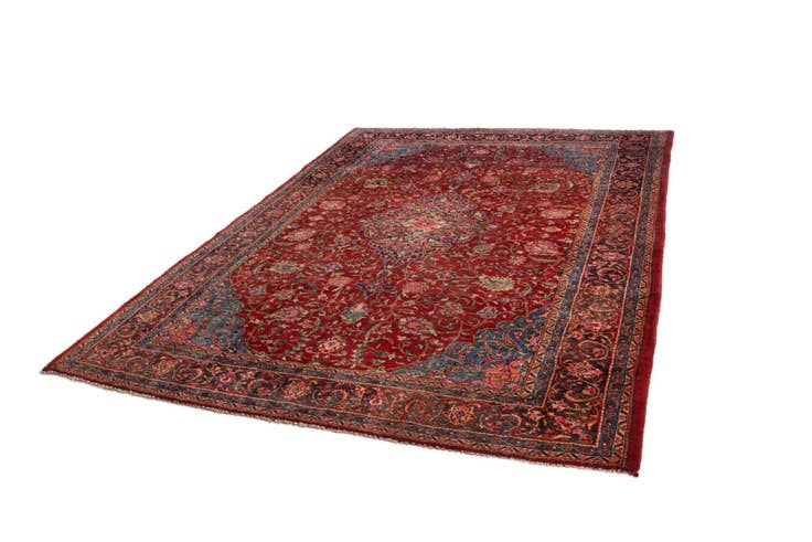 Detail image of 8' 4 x 11' 3 Farahan Wool Rug