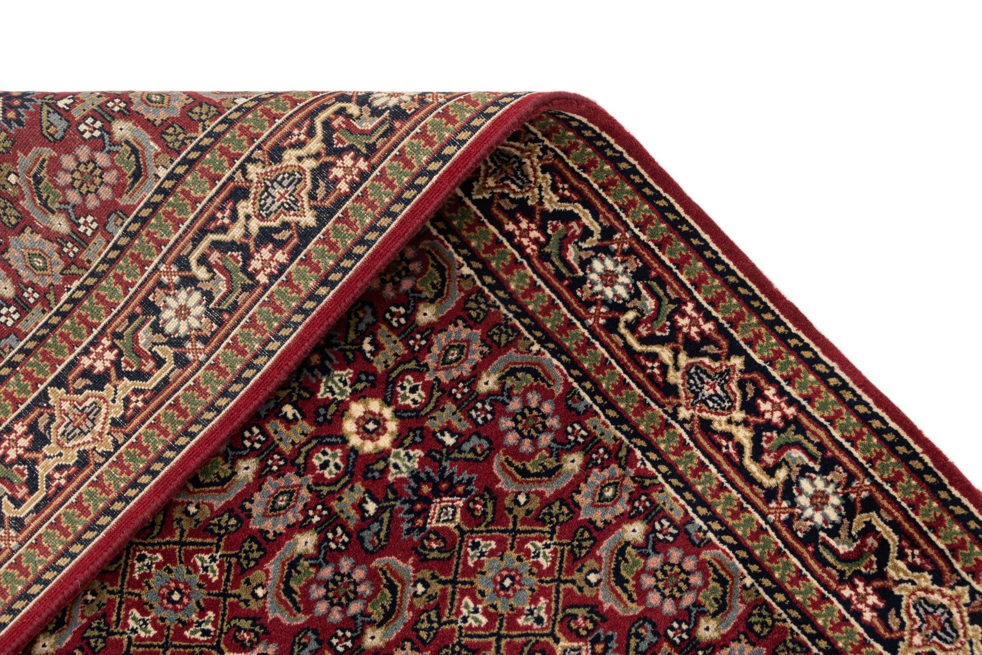 4' x 6' 7 Hand Knotted Farahan Wool Rug