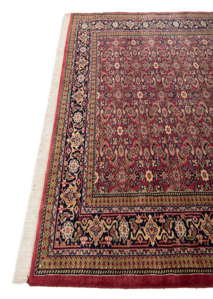 5' 4 x 9' 10 Hand Knotted Farahan Wool Rug