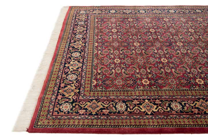 5' 4 x 9' 10 Hand Knotted Farahan Wool Rug