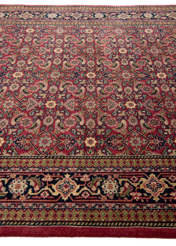 5' 4 x 9' 10 Hand Knotted Farahan Wool Rug