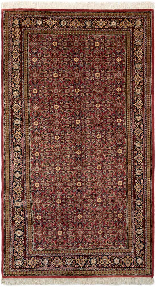 5' 4 x 9' 10 Hand Knotted Farahan Wool Rug