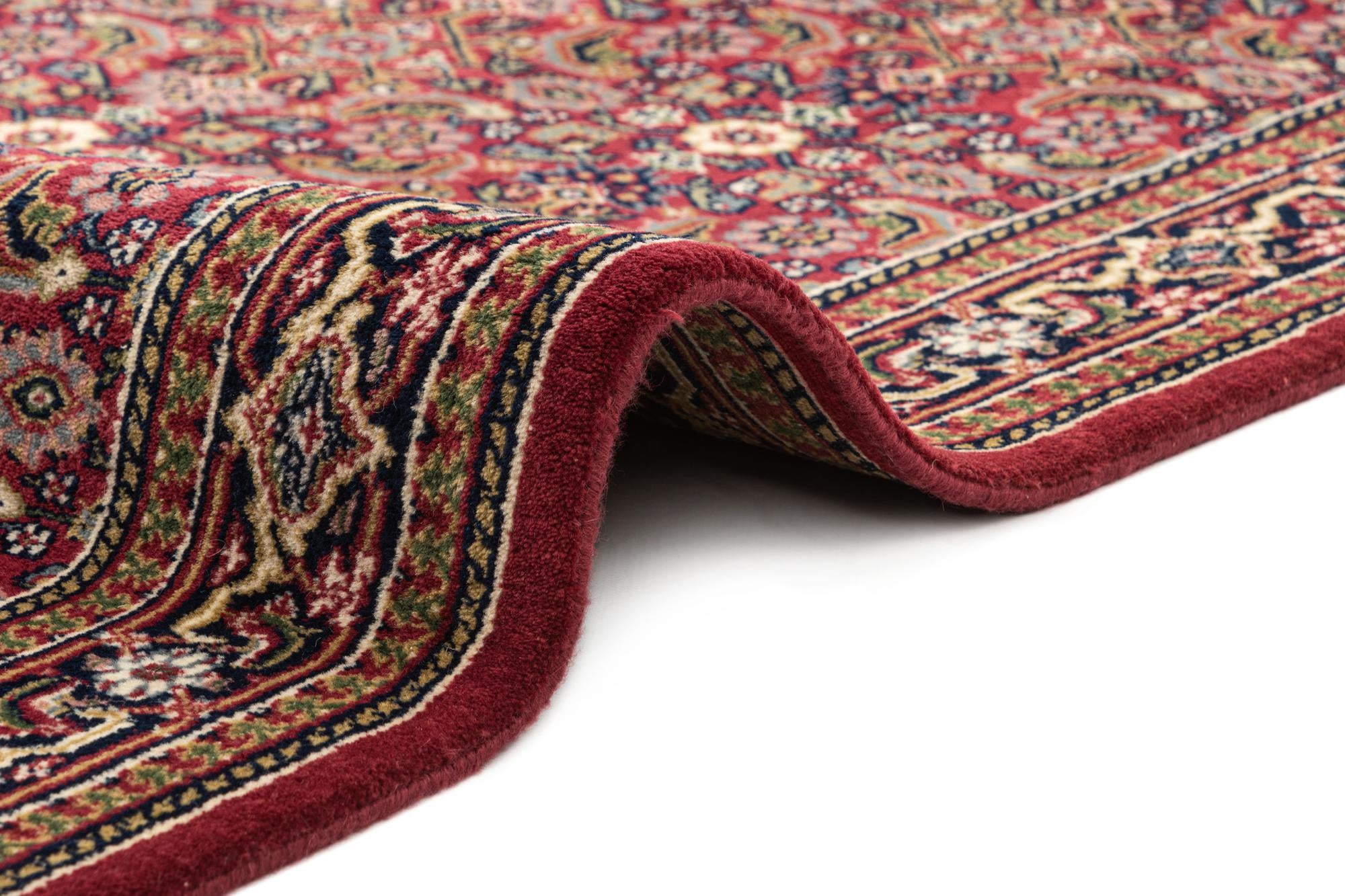 4' x 6' 8 Hand Knotted Farahan Wool Rug