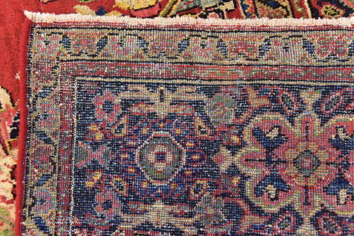 8' 9 x 12' 8 Hand Knotted Farahan Persian Wool Rug