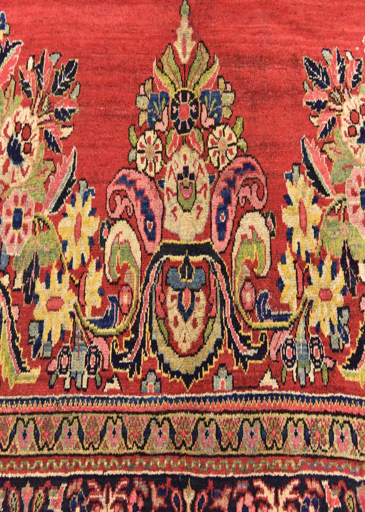 8' 9 x 12' 8 Hand Knotted Farahan Persian Wool Rug