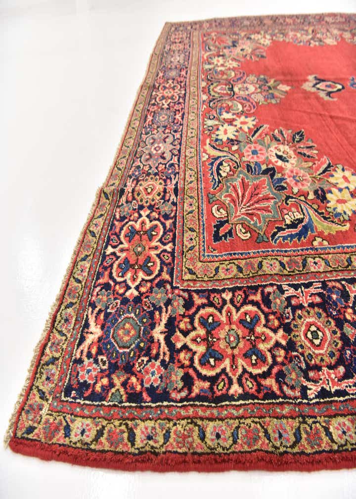 8' 9 x 12' 8 Hand Knotted Farahan Persian Wool Rug