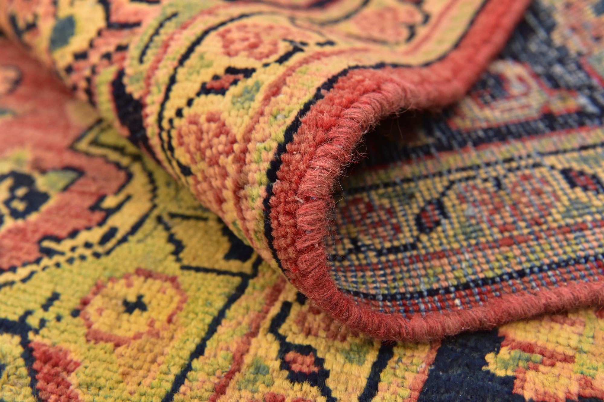 8' 9 x 12' Hand Knotted Farahan Persian Wool Rug