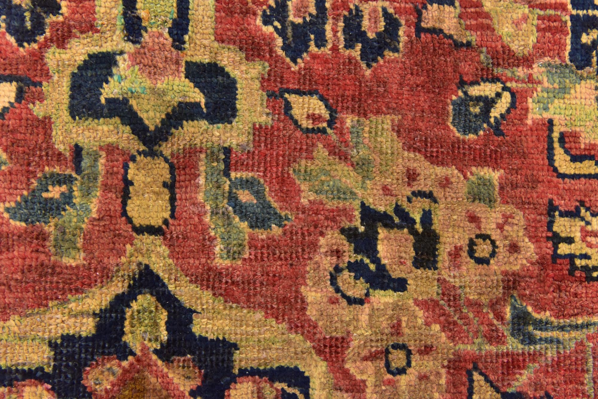 8' 9 x 12' Hand Knotted Farahan Persian Wool Rug