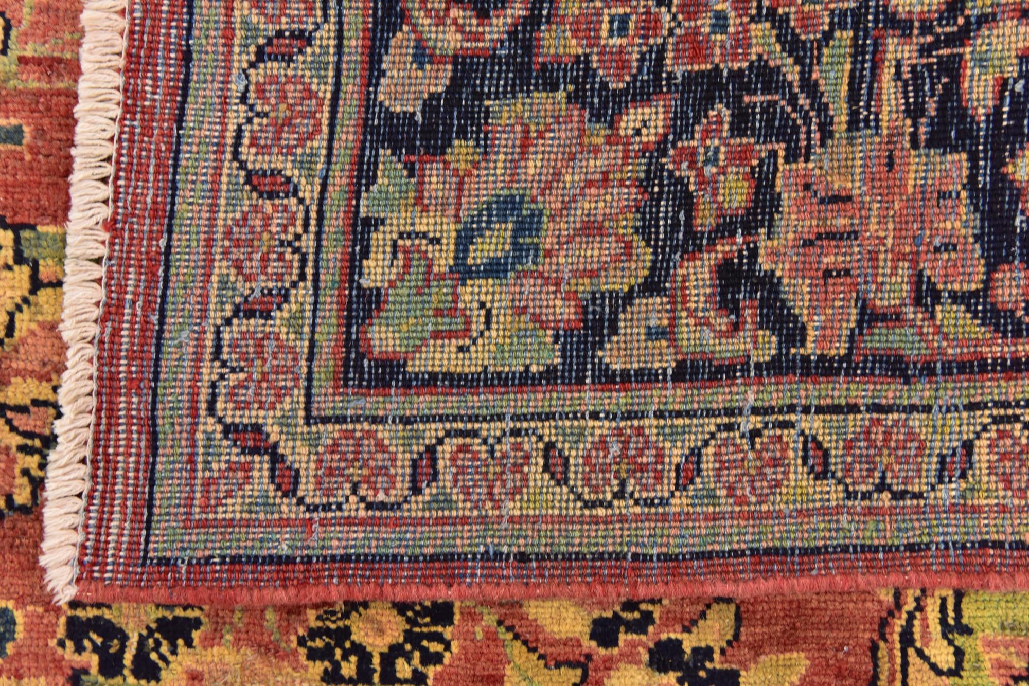 8' 9 x 12' Hand Knotted Farahan Persian Wool Rug