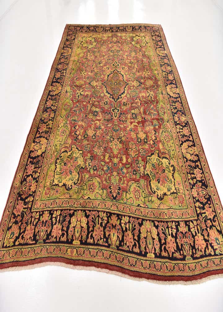 8' 9 x 12' Hand Knotted Farahan Persian Wool Rug
