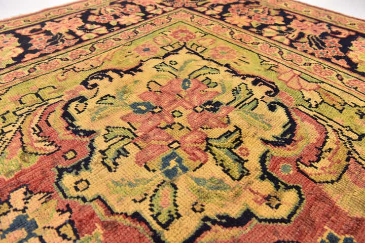 8' 9 x 12' Hand Knotted Farahan Persian Wool Rug