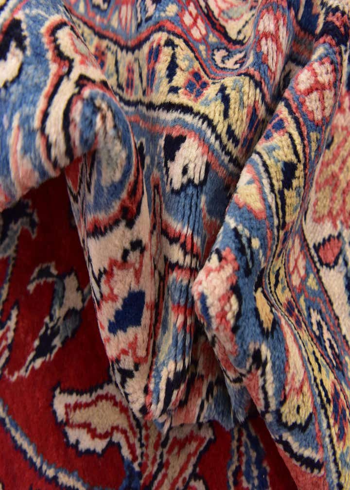 10' x 13' 2 Hand Knotted Farahan Persian Wool Rug