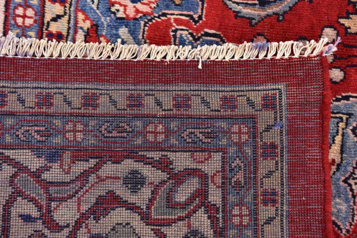 10' x 13' 2 Hand Knotted Farahan Persian Wool Rug