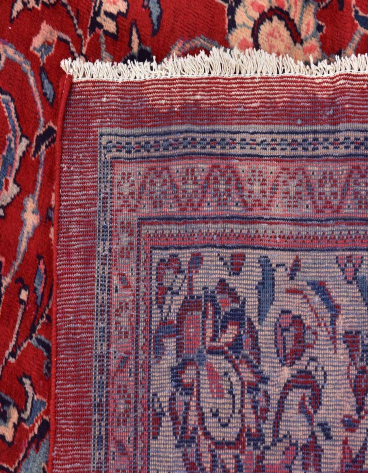 Detail image of 10' 6 x 13' 9 Hand Knotted Farahan Persian Wool Rug