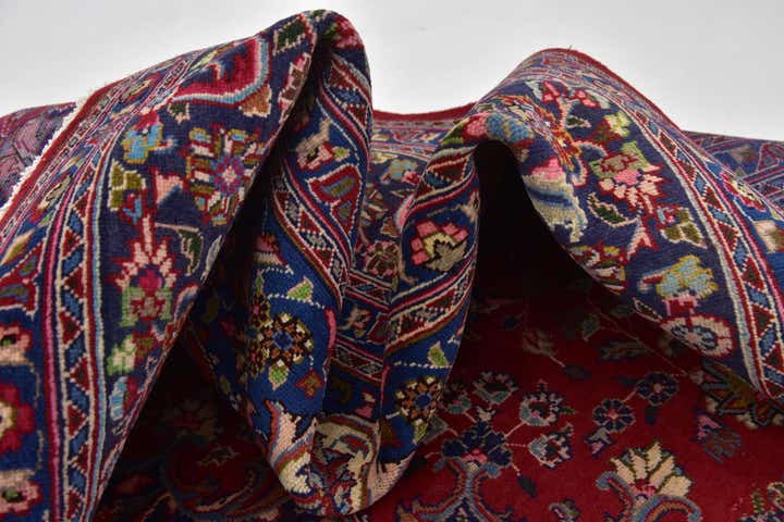 9' 8 x 12' 8 Hand Knotted Farahan Persian Wool Rug