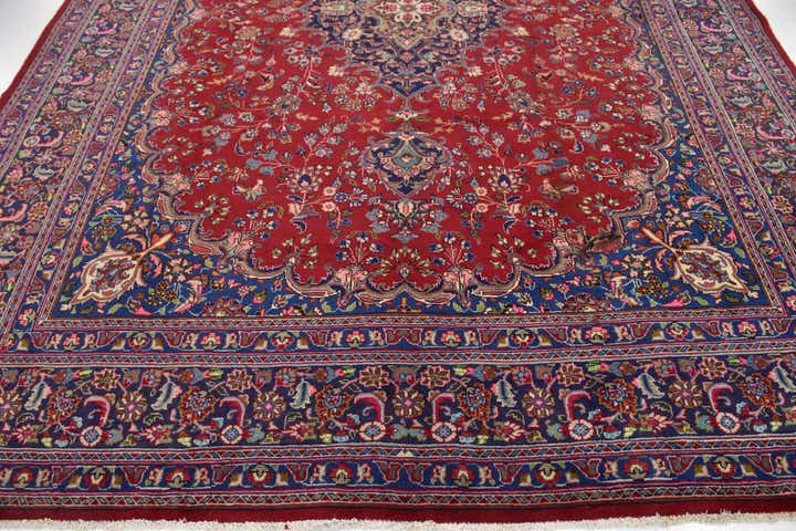 9' 8 x 12' 8 Hand Knotted Farahan Persian Wool Rug