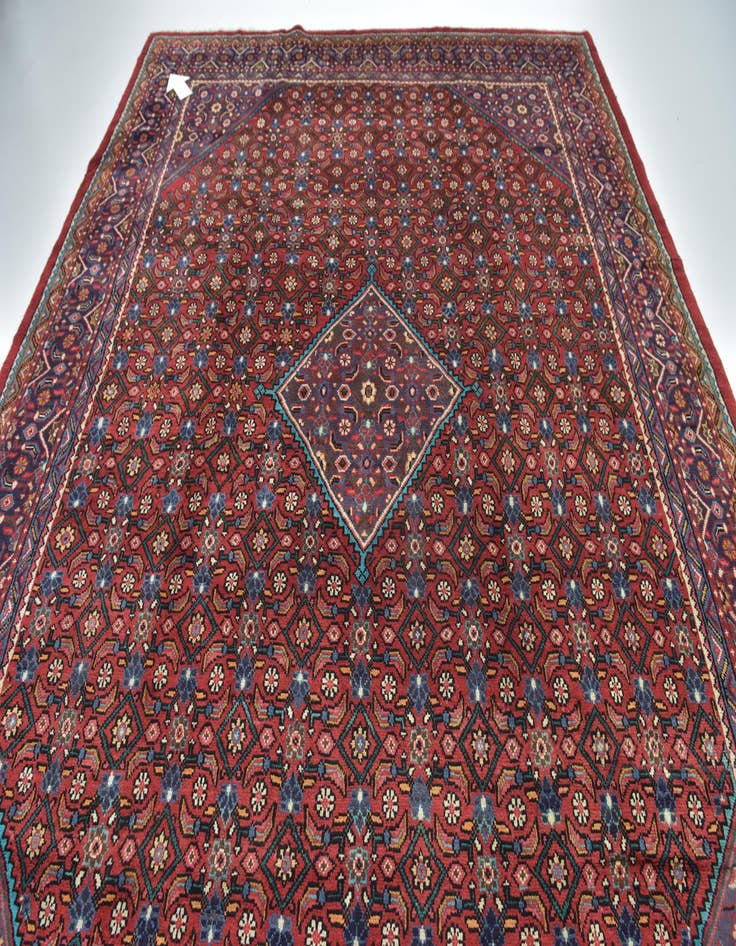 Detail image of 10' x 13' 2  Hand Knotted Farahan Persian Wool Rug