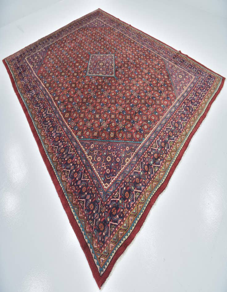 Detail image of 10' x 13' 2  Hand Knotted Farahan Persian Wool Rug