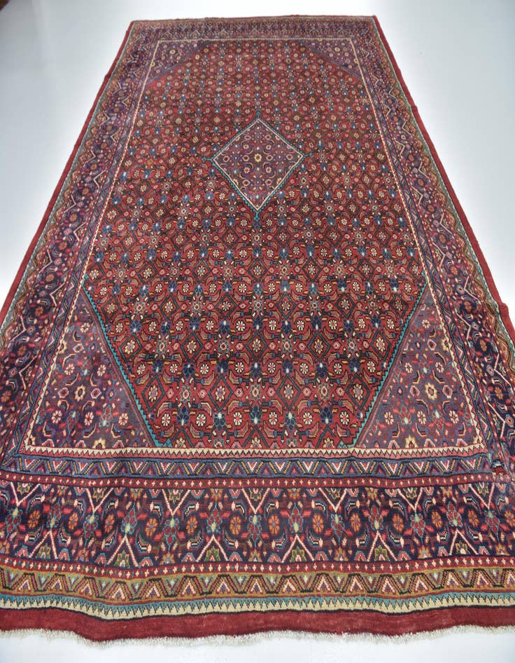 Detail image of 10' x 13' 2  Hand Knotted Farahan Persian Wool Rug