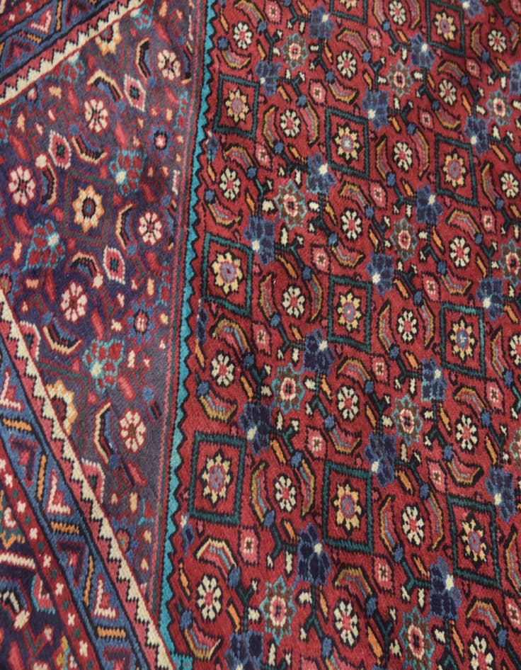 Detail image of 10' x 13' 2  Hand Knotted Farahan Persian Wool Rug