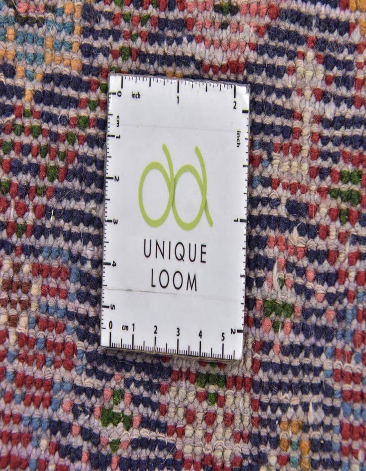 Detail image of 9' 9 x 13'  Hand Knotted Farahan Persian Wool Rug