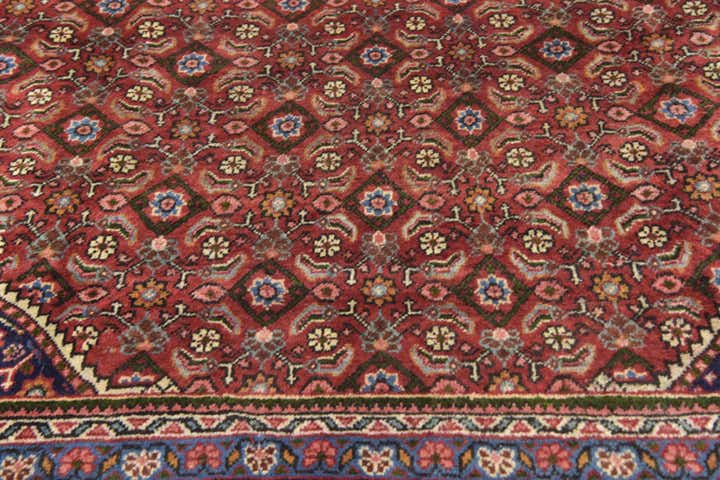 9' 9 x 13' Hand Knotted Farahan Persian Wool Rug