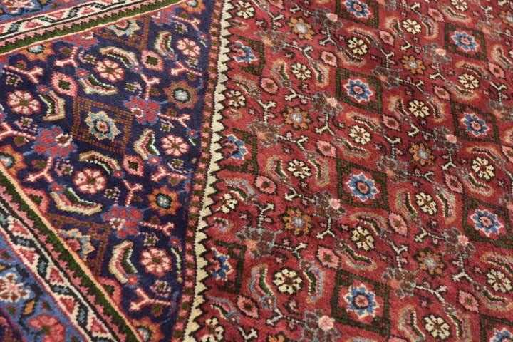 9' 9 x 13' Hand Knotted Farahan Persian Wool Rug