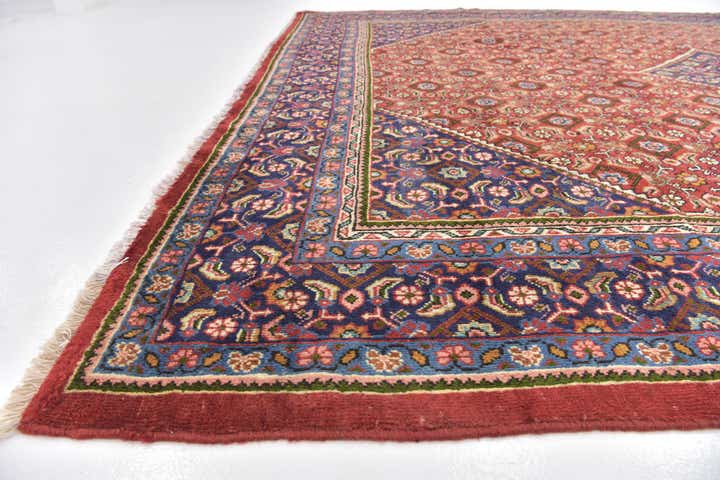 9' 9 x 13' Hand Knotted Farahan Persian Wool Rug