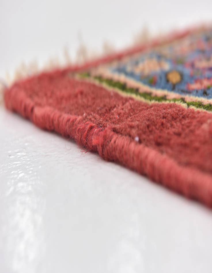 Detail image of 9' 9 x 13'  Hand Knotted Farahan Persian Wool Rug