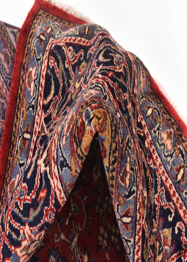 9' 10 x 13' Hand Knotted Farahan Persian Wool Rug