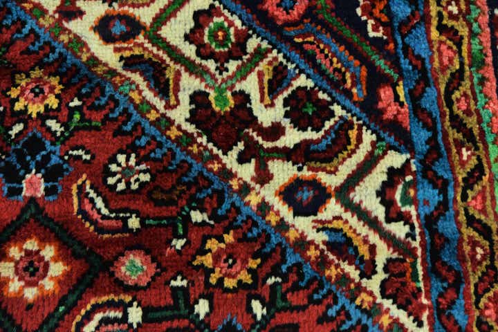 9' 6 x 13' Hand Knotted Farahan Persian Wool Rug