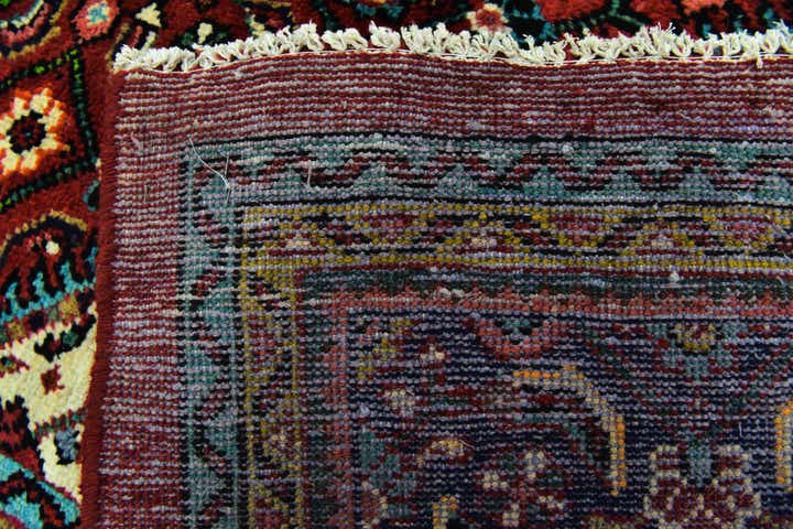 9' 6 x 13' Hand Knotted Farahan Persian Wool Rug