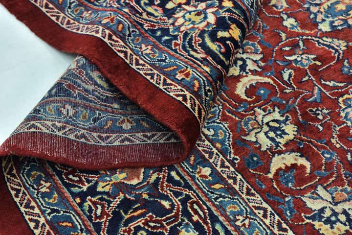 10' x 13' Hand Knotted Farahan Persian Wool Rug