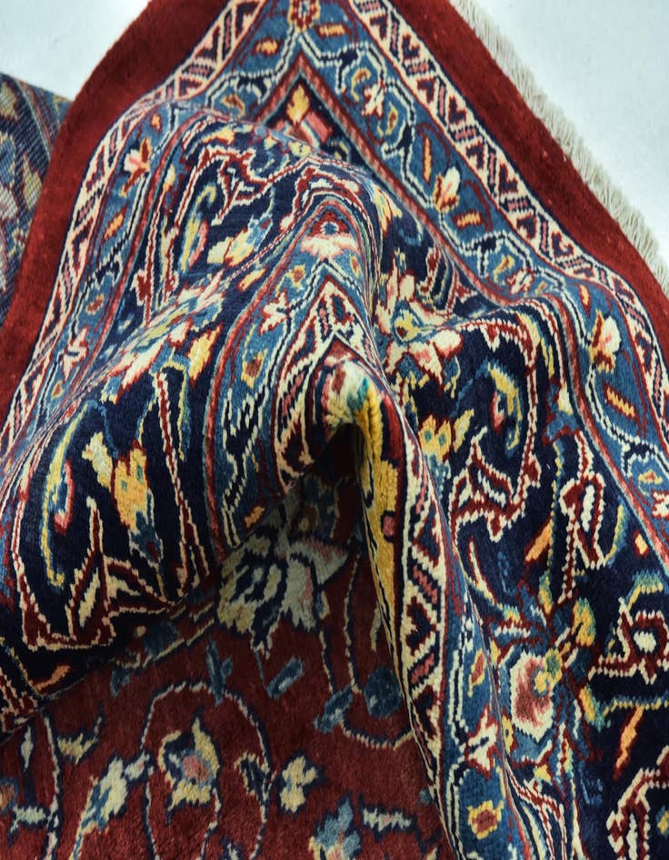 Detail image of 10' x 13'  Hand Knotted Farahan Persian Wool Rug