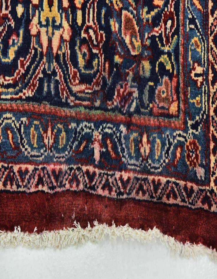 Detail image of 10' x 13'  Hand Knotted Farahan Persian Wool Rug