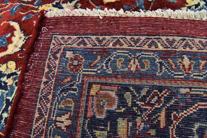 10' x 13' Hand Knotted Farahan Persian Wool Rug
