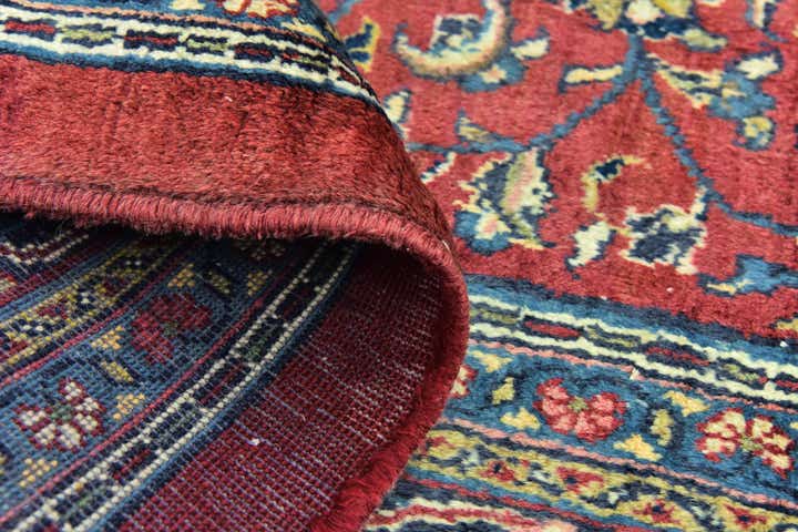 9' 6 x 13' Hand Knotted Farahan Persian Wool Rug