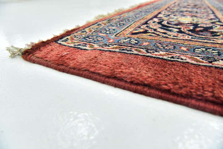 9' 10 x 13' 2 Hand Knotted Farahan Persian Wool Rug