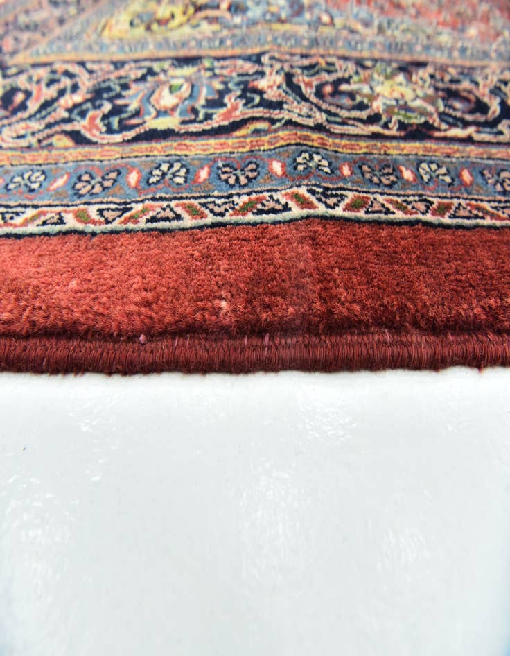 Detail image of 9' 10 x 13' 2 Hand Knotted Farahan Persian Wool Rug