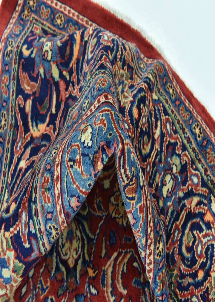 9' 7 x 13' 2 Hand Knotted Farahan Persian Wool Rug