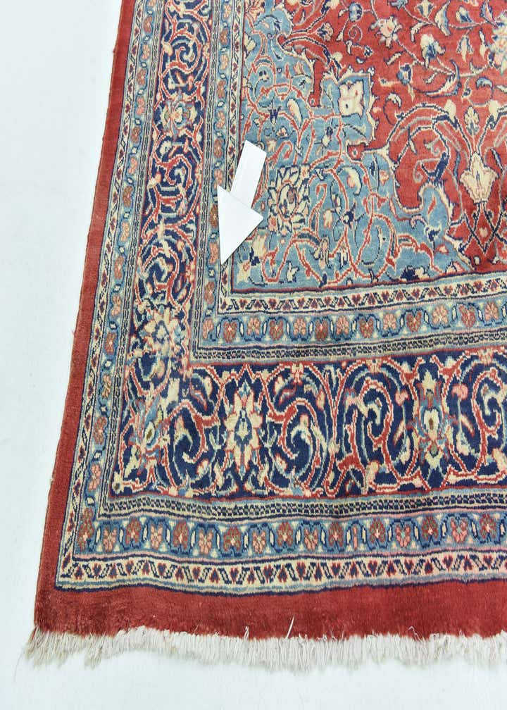 10' 2 x 12' 9 Hand Knotted Farahan Persian Wool Rug