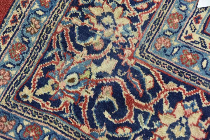 10' 2 x 12' 9 Hand Knotted Farahan Persian Wool Rug